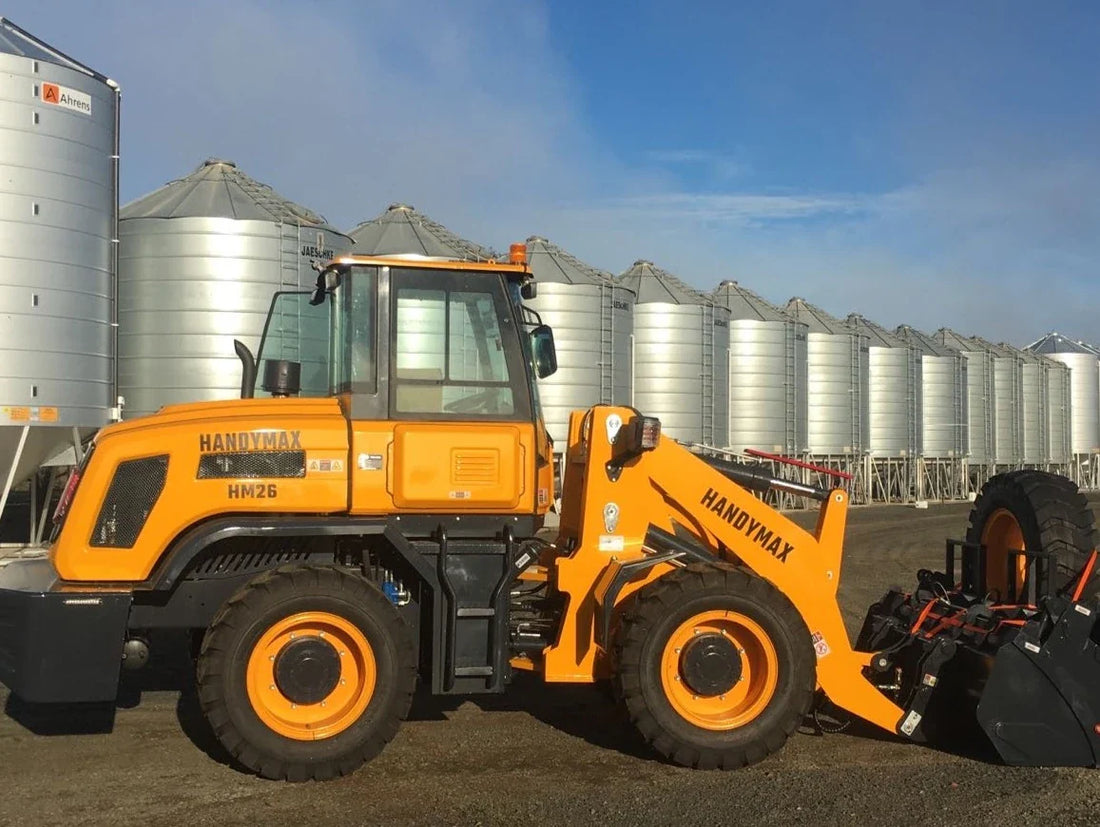 Empowering Agriculture with the Mighty HM26 Wheel Loader: A Glimpse into a Vast Farm Operation