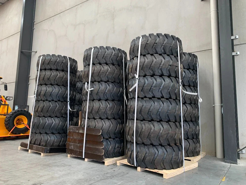When and How to Use the Spare Wheel on Your HANDYMAX Wheel Loader