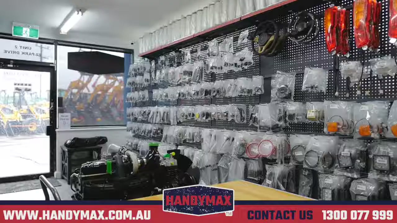 Load video: Handymax Machinery Front End Wheel Loader Forklift Excavator