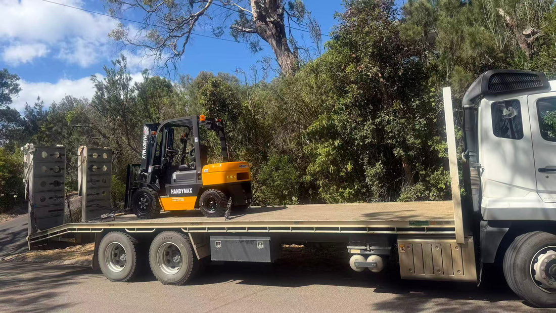 3.5-Tonne Forklift On the Way – Thank You for Choosing Handymax