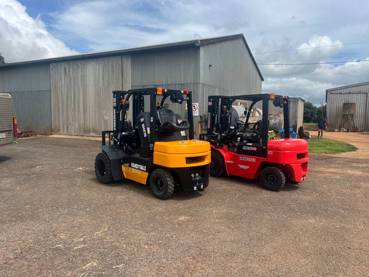HMF35 Forklift: Built Tough for Australian Worksites