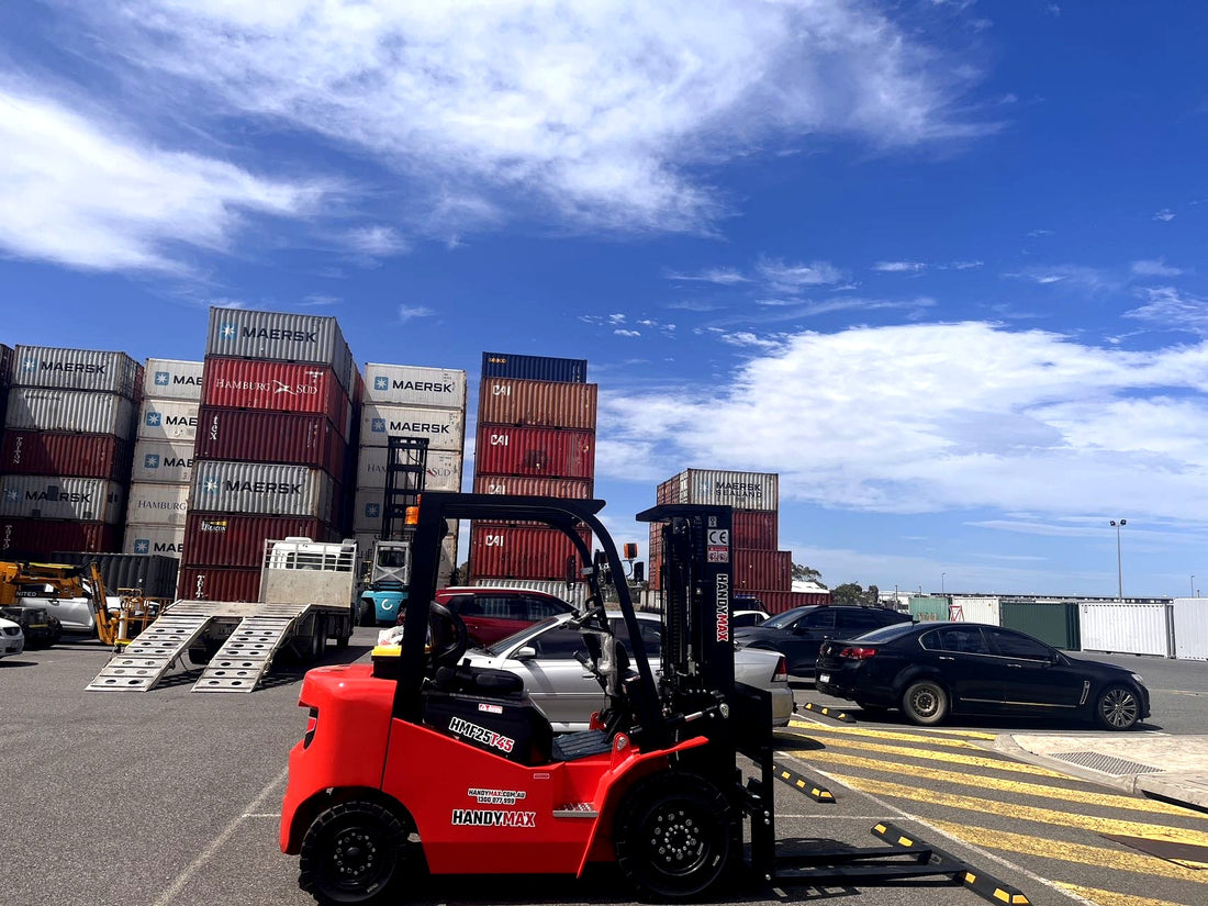 HandyMax Machinery Forklift HMF25T45 ton capacity triplex mast ton capacity triplex mast triplex mast