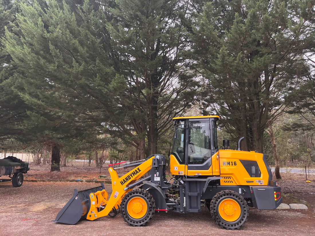 Customised HM16 Wheel Loader with Solid Tyres Delivered