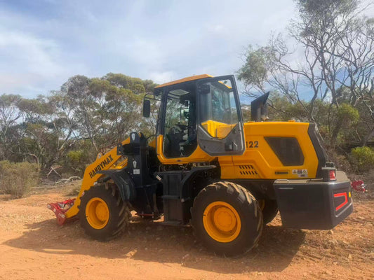 Handymax HM22 Wheel Loader: Built for Land Clearing and Forestry Work