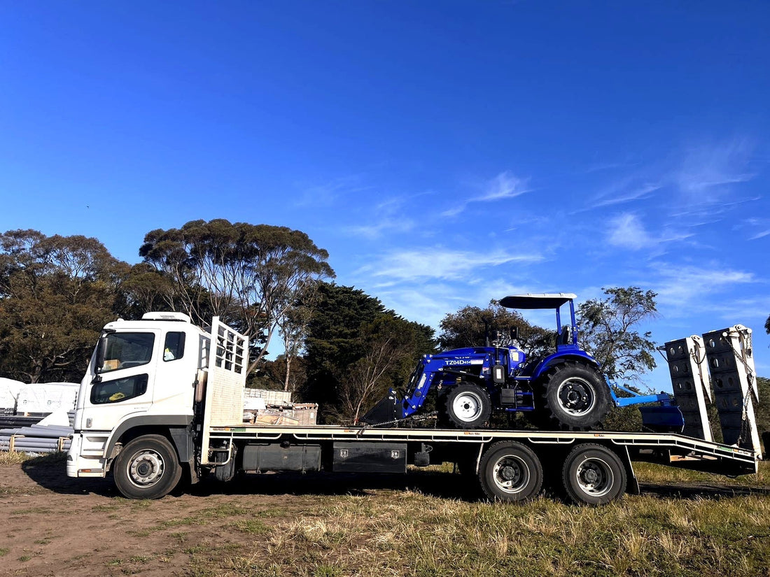 HandyMax 45HP Tractor HT45 heading to customer's farm