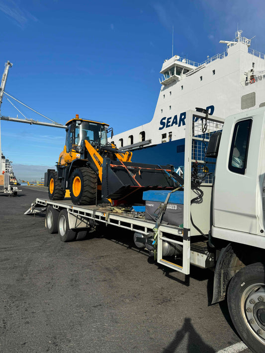 Handymax HM22 Wheel Loader Ready to Head to Tasmania