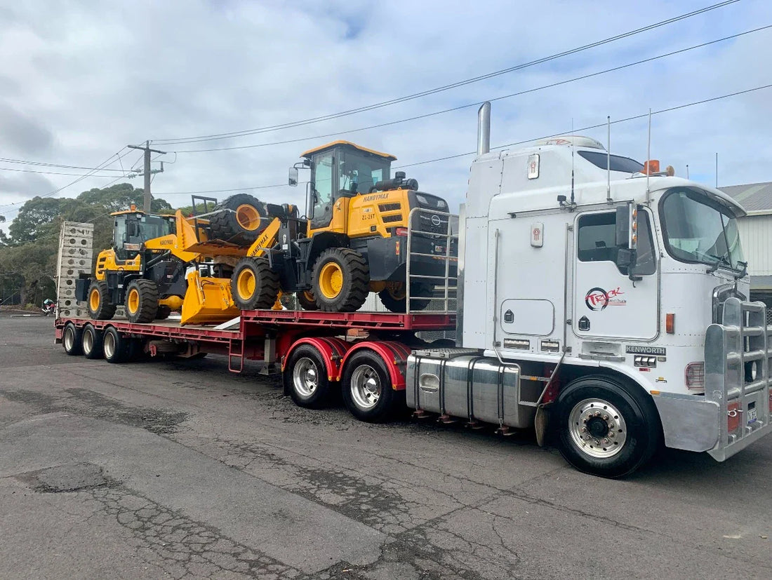 Ready to Roll: Two HANDYMAX Wheel Loaders Bound for NSW Farm