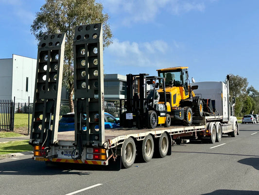 Powering Productivity: A Customer's Dual Investment in a HM16 Wheel Loader and HMF35 Forklift