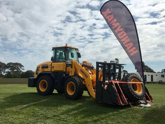 Enhance Your Farming Efficiency with HANDYMAX Wheel Loaders