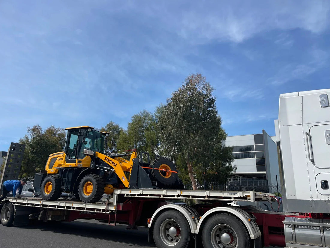 Ensuring Safe Transport: The Art of Securing Our HM16 Wheel Loader