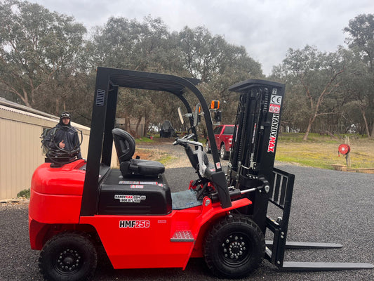 Handymax 2.5 Tonne Diesel Forklift – A Reliable Workhorse with 3m Lift Height