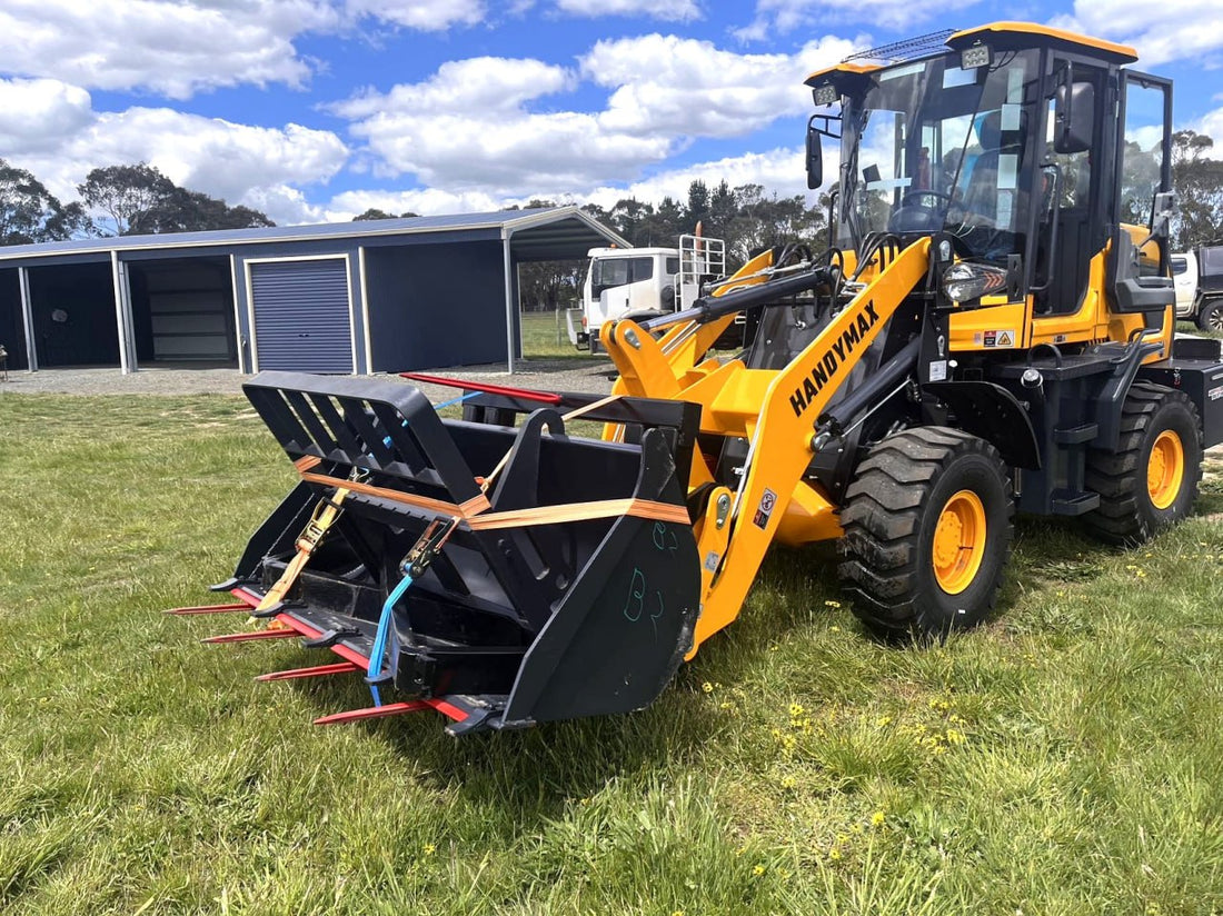 HandyMax Machinery Wheel Loader HM16 3-0 bucket 37-42 hp diesel engine 4wd ton operating weight