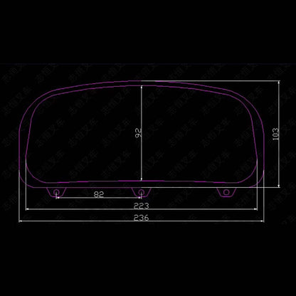 Forklift Dashboard Lens