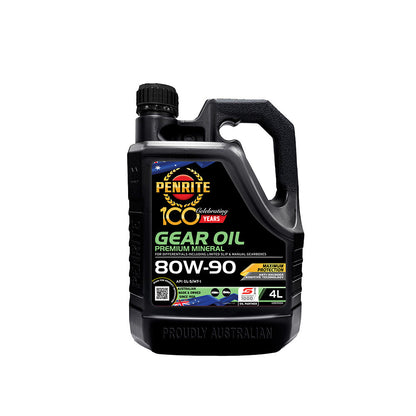 Gear Oil, 80W-90, Penrite