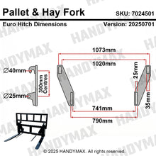 Pallet Fork Hay Fork, Tractor