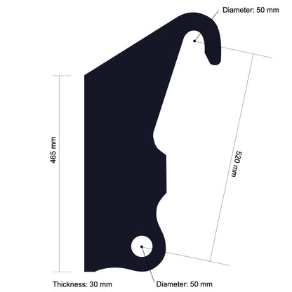 Quick Hitch Ear (1xPair)
