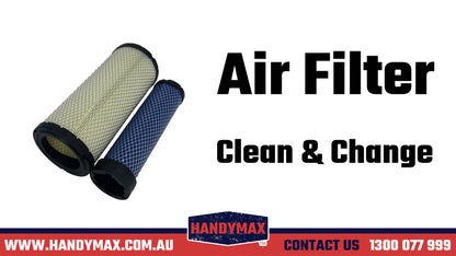 How to clean and change Air Filter for HandyMax Rough Terrain Diesel Forklift